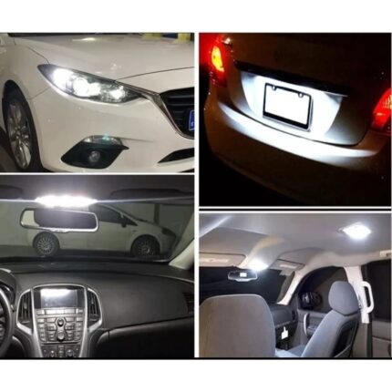 Autós LED izzó c5w AutoREY® Premium Sofit, Ív, állítható méretű 31mm-36mm Canbus, mennyezeti világításhoz, csomagtartóhoz, számlámpákhoz, belső térben, fehér fény, nincs hiba a fedélzeten