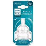 Kólika elleni cumi Philips Avent SCY763/02, +3 hónap, flow 3, BPA-mentes, 2 db - Image 4