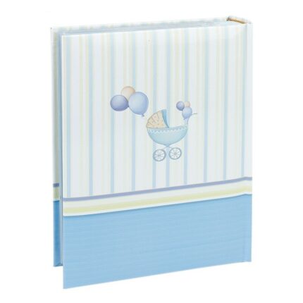 Baby Chart Book Fotóalbum, PROCART, egyedi kialakítású, 300 fénykép, 10x15 cm, jegyzethely, kemény kötés, kék