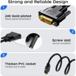 HDMI-DVI adapter SuooTci kétirányú fekete 3m - Image 5