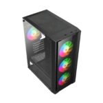 Asztali Számítógép GeFors Gaming Pro V2 Intel® SIX-Core™ i5-9400 4.1 Ghz TURBO, 16 GB RAM DDR4, 1000 GB SSD, Videokártya 8 GB GDDR5, Egér billentyűzet - Image 4