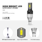 LED autós izzó T15 / W16W, Canbus, 1200LM, 6500K, Plug and Play, polaritás nélkül, 12V, élettartam 60 000 óra AutoREY® - Image 4