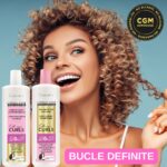 Professzionális készlet göndör hajra, Cosmaline, Low Foam krémsampon 500ml + Hidratáló balzsam 500ml, Hidratálás, Hullámok definiálása - Image 3