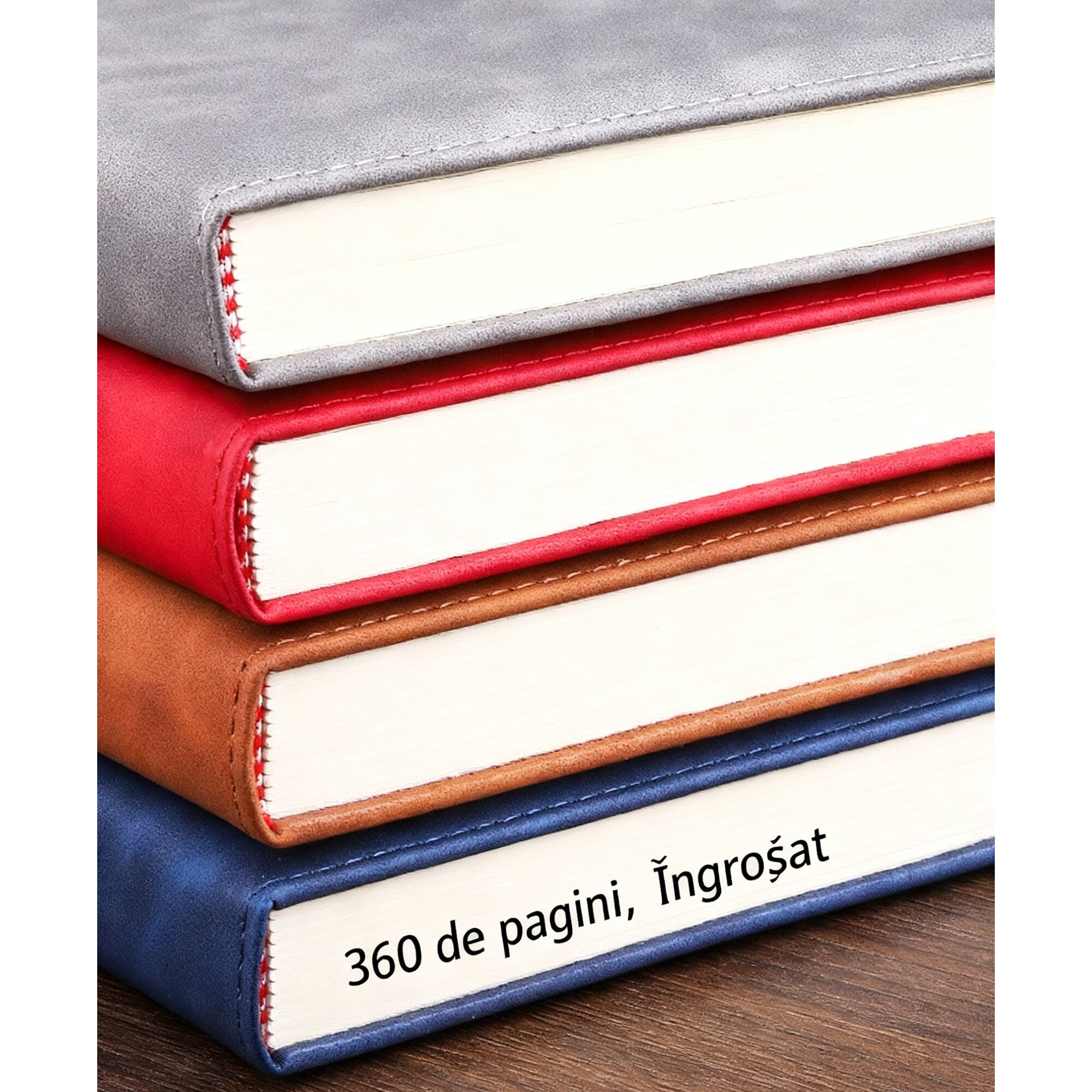 res_a4c237d2e8af33f8ca2eda5292606f06.jpg A5 napló, 360 oldal, műbőr borító, fekete - Image 1