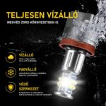 LED Marker Izzókészlet H8 Angel Eyes, AutoREY® Premium, 2 Darab, 120W Teljesítmény, DRL CANBUS Kompatibil, BMW 5 E60 E61, X5 E70, 3 E90 E91 E92 E93, 1 E87, X6 E71 Modellekhez, 6000K Fehér Fény, Plug & Play Szerelés, Nincs Izzóhiba Jelzés, Erős Fényerő - Image 7