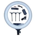 Kiegészítő készlet Körlámpa 56 cm átmérővel meleg, hideg, semleges fénnyel, USB-csatlakozással, nagy állvánnyal, szelfi távirányító, mini állvány, TikTok, videó, képek készítéséhez, selling depot - Image 9
