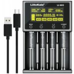 Lii-M4S univerzális töltő, 4 független csatorna, powerbank funkció, 146x100x33mm, Liitokala - Image 6