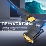 DisplayPort-DVI kábel, Vention, 1080P@60Hz, egyirányú, 3 m - Image 2