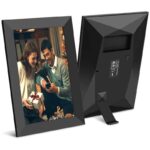 Techone® ZN-DP1002 Digitális Képkeret WIFI, 10 inch, Érintőképernyő 800x1280 HD IPS, Frameo Alkalmazás, USB Slot, SD Kártya, Képek/Videók, Hangszóró, 1GB, Fekete - Image 5