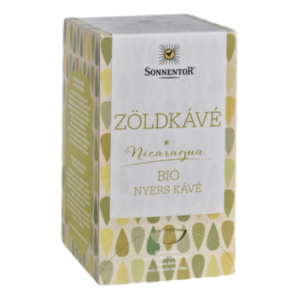 Sonnentor bio filteres zöld kávé - 18 filter 54g