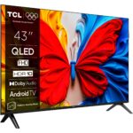 TCL 43S5K QLED televízió, 108cm, Smart Android TV, Full HD, F energiaosztály (2025-ös modell)