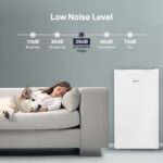 STARCREST SF-85WH-E egyajtós hűtőszekrény, E energiaosztály, 85L űrtartalom, belső világítás, jégrekesz, magasság 82 cm, fehér - Image 10