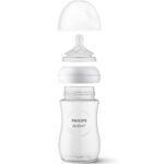 Philips Avent Natural Response SCY903/01 cumisüveg, 260 ml, cumi, amely úgy működik, mint az anya mell, flow 3, cumi szivárgás nélkül, +1 hónap, BPA-mentes, könnyen tisztítható - Image 7