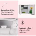 STARCREST SMB-46WH minibár hűtőszekrény, 46 l, F osztály, magasság 49,5 cm, fehér - Image 7