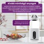Behordozható vezeték nélküli tej- és vízmelegítő, Luxofia,300 ml, 5200 mAh akkumulátor, gyors felmelegedés - Image 6
