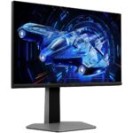 TCL 25G64 QD-Mini LED Gaming monitor, 25", Full HD (1920x1080), 300Hz, 1ms, AMD FreeSync™ Premium, G-Sync kompatibilis, HDR600, 2x HDMI, DisplayPort, Jack, Pivot, fekete/szürke - Image 7