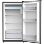 Candy CHASD4385EBC Egyajtós hűtőszekrény, 90 l, E energiaosztály, M: 85 cm, Fekete - Image 3