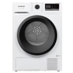 Heinner HHPD-M8N13PBKE++ hőszivattyús szárítógép, 8 kg, 16 program, E energiaosztály, LED kijelző, gyűrődésgátló funkció, dobvilágítás, szűrőtisztítás jelző, víztartály telítettség jelző, gyermekzár, fehér - Image 2