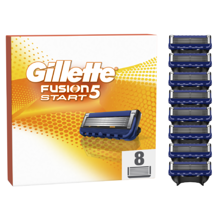 Gillette Fusion5 Start Cserélhető peng borotvához, 8 db