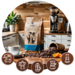 Kávé Szemes Kávébab, Coffee Broastery Brazil Mogiana Brazil Guaxupe Brazil Cerrado, Kávé Frissen Pörkölt Premium, Arabica, 3x1kg - Image 6