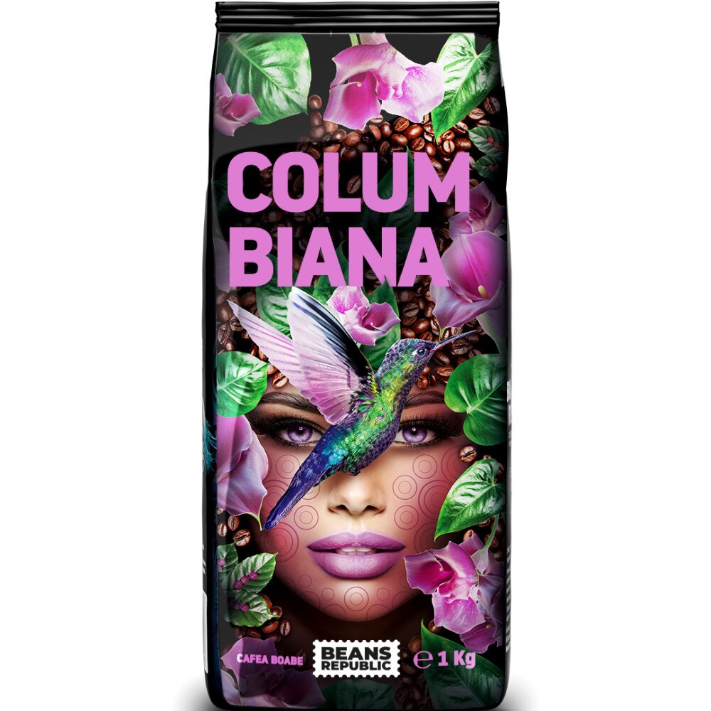 res_c916d4e415187de7a05c06c88acfdbec-1.jpg Beans Republic Colombiana 100% Arabica szemes kávé, 1kg - Image 1