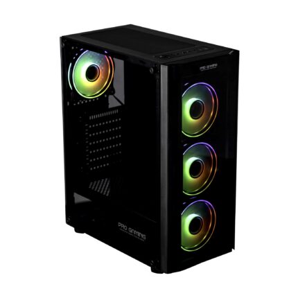 GeFors GAMING Silver Asztali számítógép SIX-Core® Ryzen5-3600 up to 4.2Ghz TURBO, 8GB RAM DDR4, 1000GB SSD, VIDEO 8GB GDDR5 Radeon RX+ Egér billentyűzet