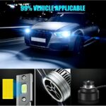 2 db D1S EXCITAT Premium LED Auto izzó készlet, 60w, 10000 lumen, 6000K, 12V, ventilátorral, hibamentes, Canbus, IP68 vízálló, fekete - Image 11