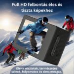 INVICTWIN 4K Ultra HD sportkamera – Beépített Wi-Fi, Stabilizált filmezés (rázkódásmentes), 170°-os ultraszéles látószögű objektív, LCD kijelző, akár 30 méterig vízálló, 128 GB-os microSD kártya támogatás, alkalmazásvezérlés - Image 4
