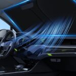 OEM Autós napellenző, innovatív technológia, maximális védelem, összecsukható, többszínű, tárolótáskával - Image 2
