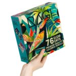 76 részes rajzkészlet, színes ceruzák, feltekerhető ceruzatartóban - Image 4
