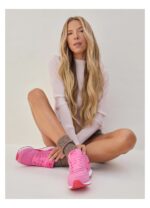 Reebok női sportcipő, 5903698587806, textil, 41 EU, rózsaszín - Image 4