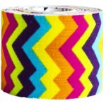 YellowSport, Kineziológiai szalag, 5 cm x 5 m, Cikk-cakk minta