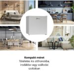 STARCREST SMB-46WH minibár hűtőszekrény, 46 l, F osztály, magasság 49,5 cm, fehér - Image 8