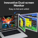 Zkrontinex FHD 14" IPS hordozható monitor, 1920x1080, Plug & Play, kettős támogatás, alumínium - Image 10