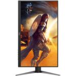 AOC Q27G4ZD Gaming monitor, 27", QHD (2560x1440), QD-OLED, 0,3 ms MPRT, 1 ms GtG, 240Hz, Adaptív szinkron, NVIDIA G-SYNC kompatibilis, villódzásmentes, VESA tanúsítvánnyal rendelkező DisplayHDR™ 400, 2x2 W hangszóró, HDMI, DisplayPort, Pivot, Fekete - Image 6