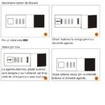 Napló kódzárral, KEEP IT SIMPLE, újrafelhasználható borító, A5, 200 oldal, piros - Image 5