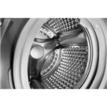 TCL FF0814SA1 Mosógép, 8 kg, 1400 RPM, A energiaosztály, BLDC inverteres motor, gőzmosás, dobtisztítás, 24 órás késleltetés, méhsejt alakú dob, gyorsmosás 18 perc, ruha hozzáadása, 16 program, ezüst - Image 6
