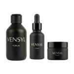 Vensyl Max Skin Pack férfi arcápoló csomag, arclemosó, arcszérum és arckrém szett, teljes arcápolási rutin, minden bőrtípusra, férfi kozmetikum - Image 2