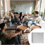 STARCREST SMB-46WH minibár hűtőszekrény, 46 l, F osztály, magasság 49,5 cm, fehér - Image 3