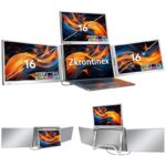 Laptop képernyőbővítő, Zkrontinex, 3 db 15,6 hüvelykes FHD 1200P monitor, hordozható, összecsukható - Image 2