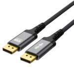 DisplayPort 2.1 kábel, 16K 60Hz, 8K 120Hz, 4K 240Hz, 4K 165Hz, 4K 240 Hz férfi-apa, HDR, HDCP 2.2, 3D Dynamic, DSC 1.2a, 80Gbps, Ritkán 3 méter, - Image 8