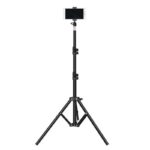 Univerzális állvány, KINSI, Bluetooth távirányító, állítható, Selfie Stick, 160 cm magas, fekete - Image 2